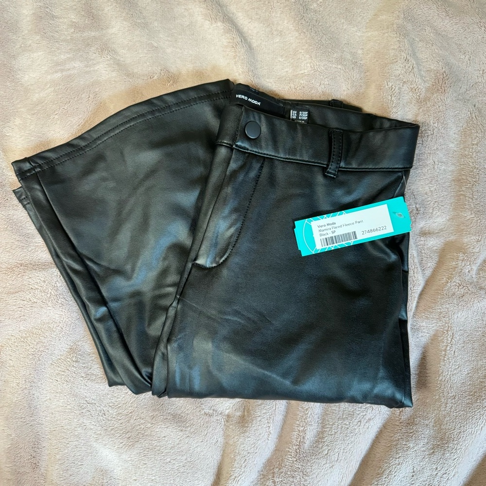 Faux Leather Flare Paints